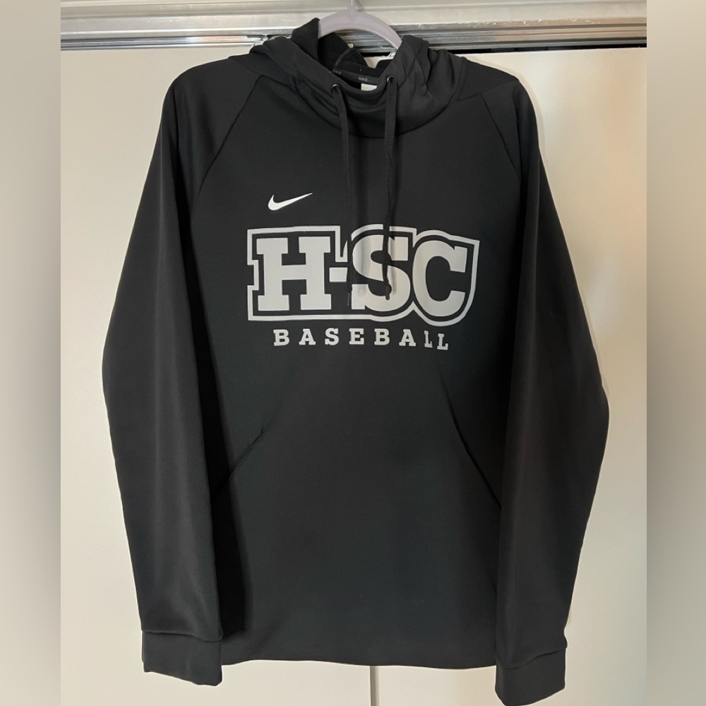 Nike Black Hampden-Sydney Baseball Hoodie